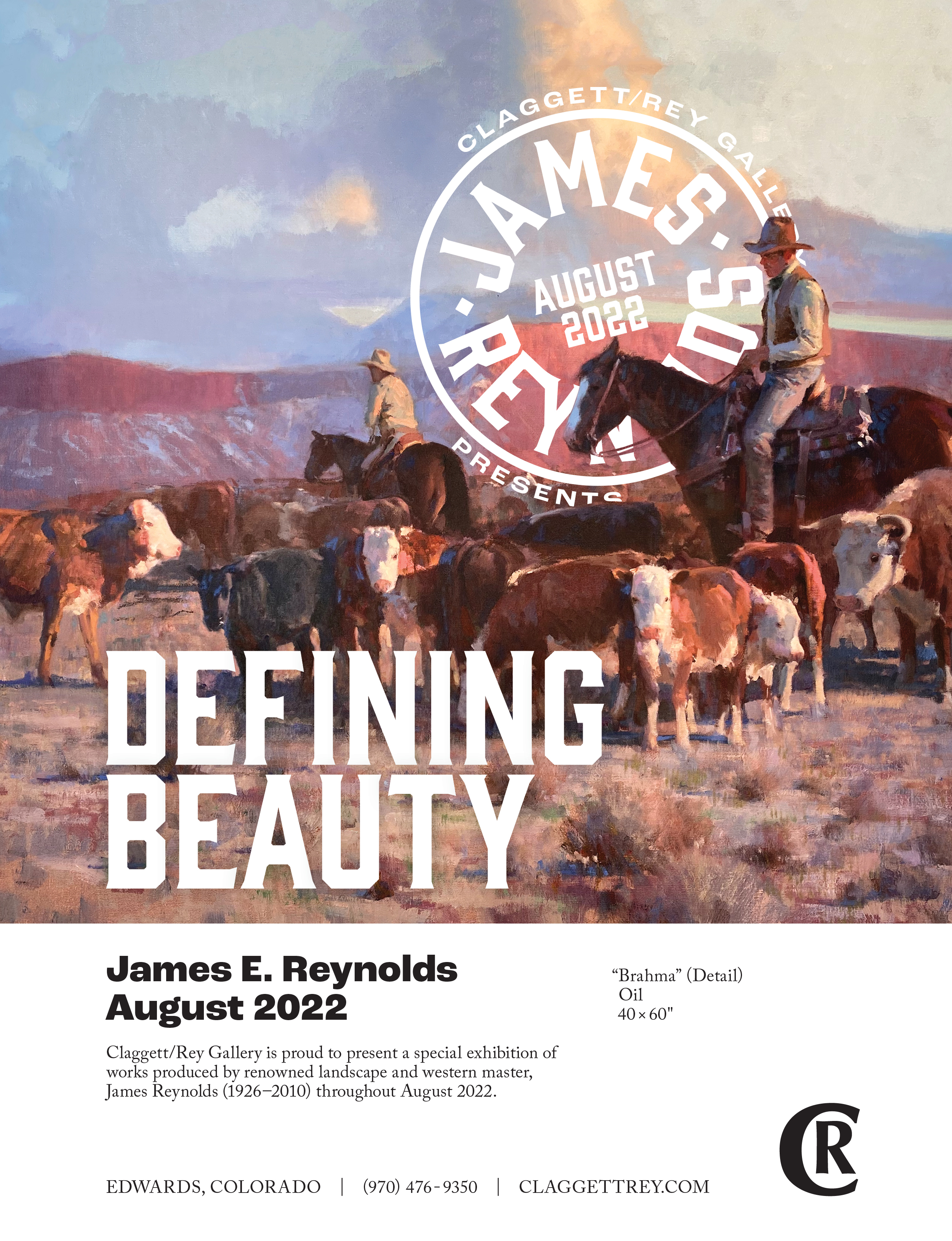 An ad that ran nationally in Western Art Collector.