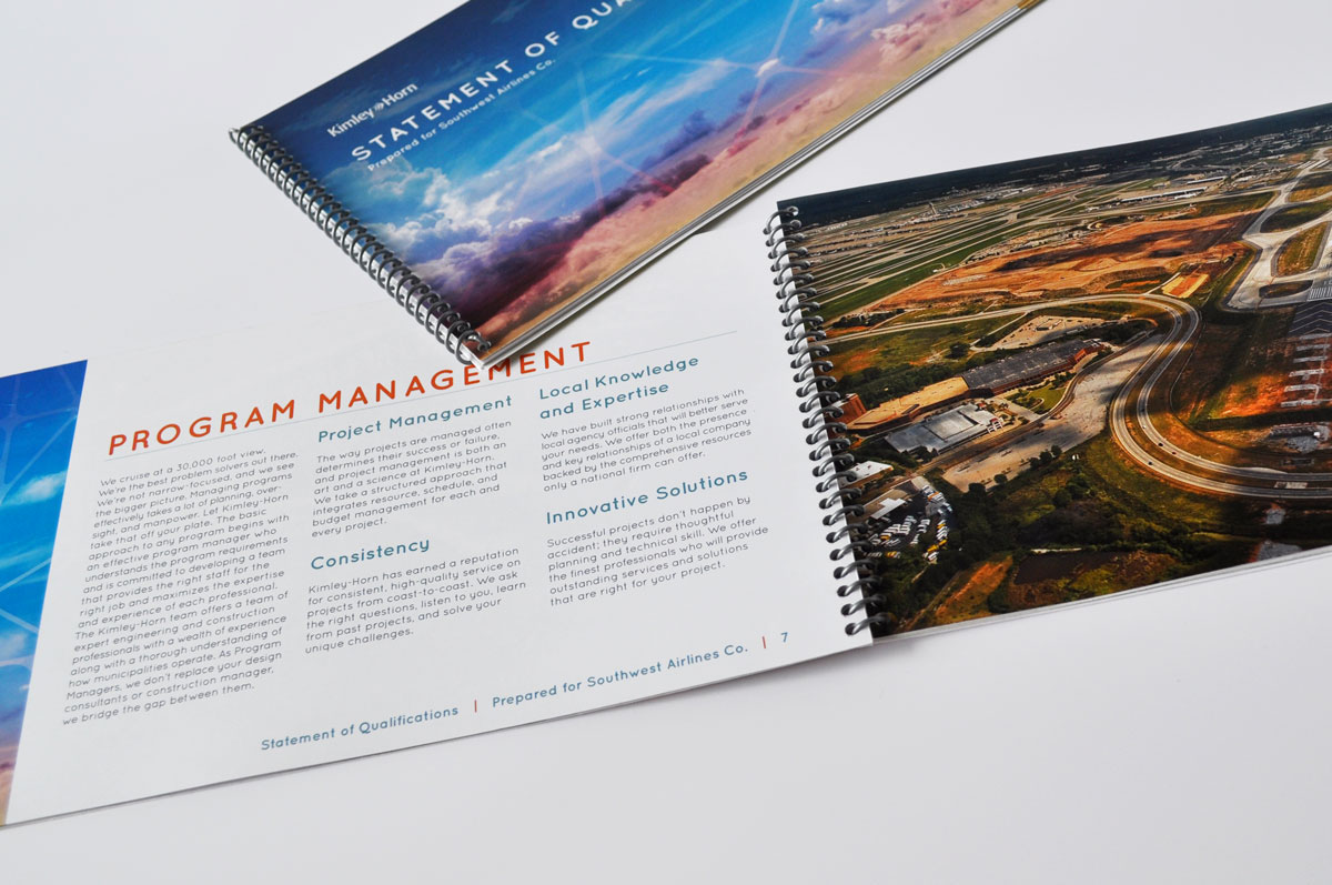 Southwest Airlines Submittal: Typesetting a page on project management