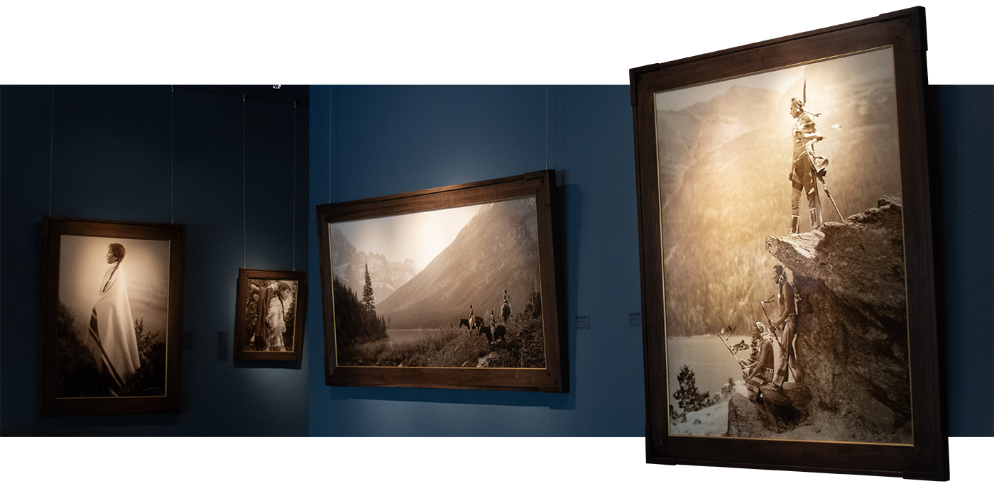 Banner featuring image of the gallery hung with Roland Reed works