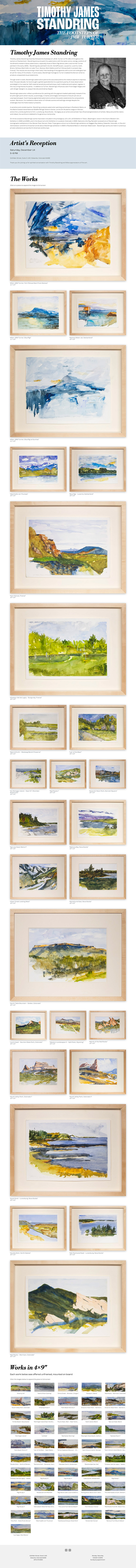 Timothy James Standring's Digital Exhibition