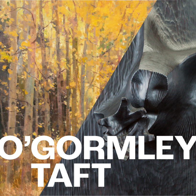 Peregrine O'Gormley & John Taft, Exhibition Visual Identity and Promotion